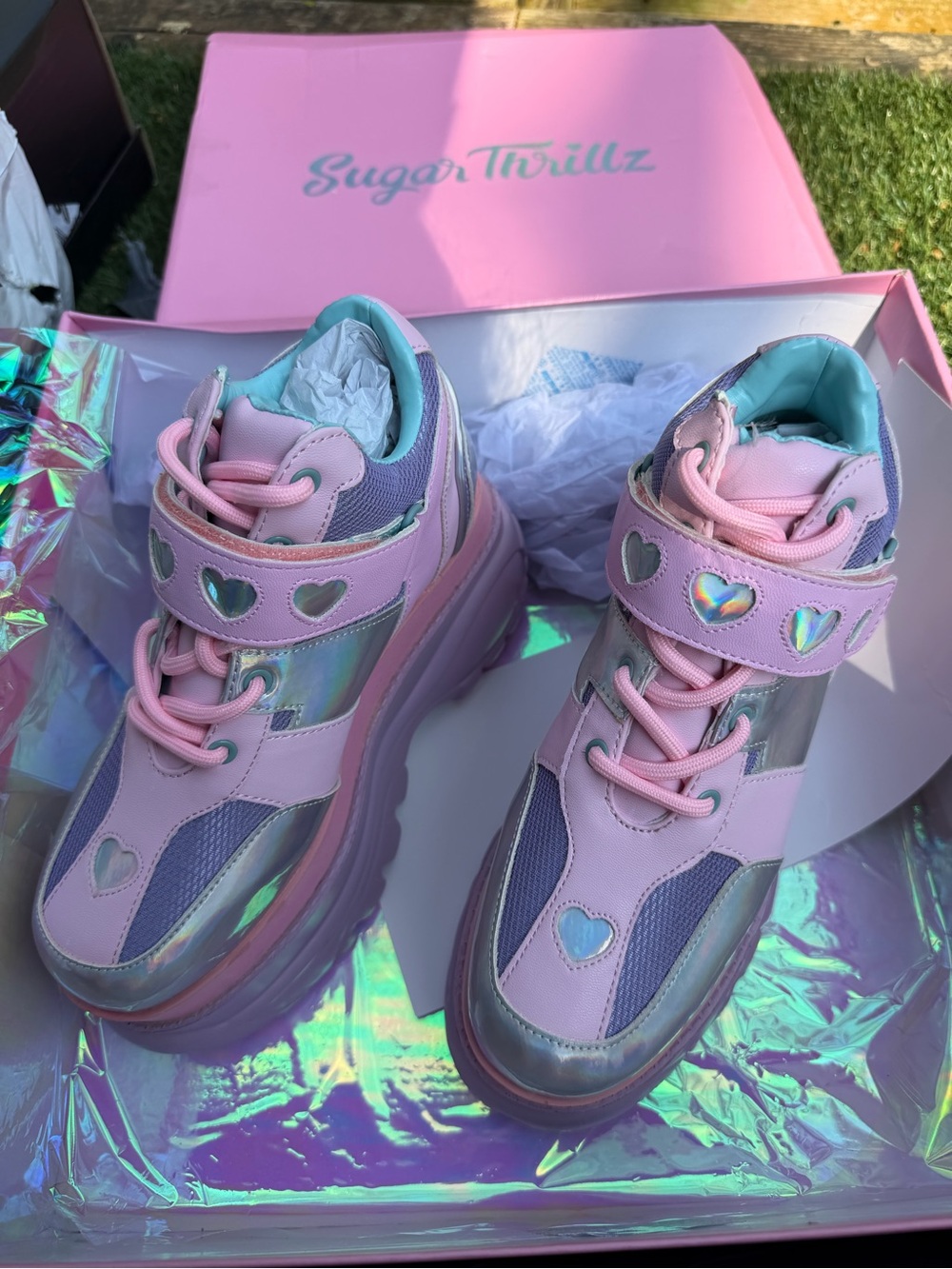 Sugar Thrillz fairy walker sneakers